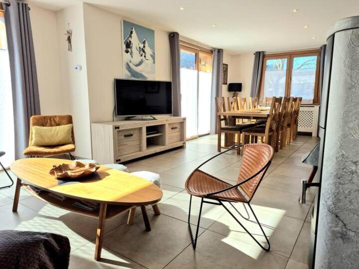 Chalet Avec Jacuzzi, Billard, Jardin Clos, Proche Paradiski La Plagne Exterior photo